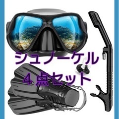 【新品】シュノーケルセット 大人 ドライスノーケル シュノーケル...