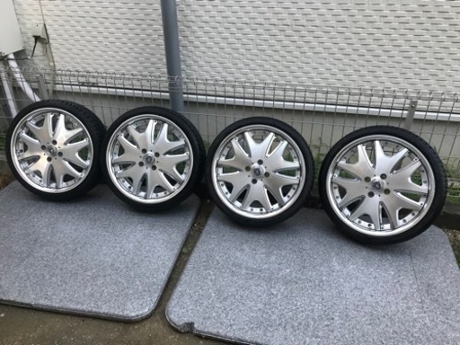 軽自動車 17インチ クラブリネア L566 100 4H 4本 【ジャンク】