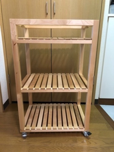 IKEA 木製ワゴン