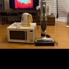 電子レンジ⭐︎掃除機⭐︎ケトル3点セット⭐︎