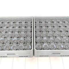 【 美品 】 食器洗浄機 ラック 2セット グラスラック 36仕切り ＆ ワイングラス 72個揃い  [ お引き取り場所 東京都 調布市 ] 近隣地域限定配送あり / 業務用 食器洗浄機の画像