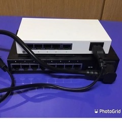 ★お値下げしました！★ロジテック、バッファローHUBセットの画像