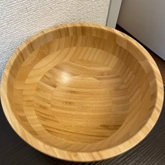 イケア-サービングボウル, 木製, 18 cmの画像