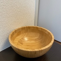 イケア-サービングボウル, 木製, 18 cmの画像