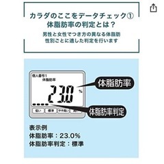 オムロンOMRON 体重計　体重体組成計 カラダスキャンHBF-904の画像