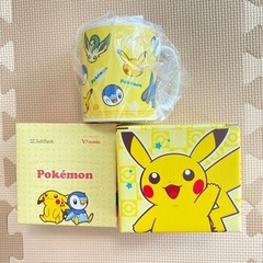 【新品】ポケモン　マグカップ　＆　ティッシュ