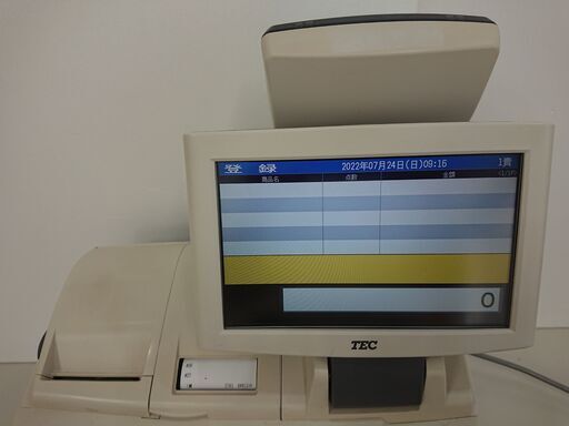 店舗什器　中古レジ　MA-2055　ドロワー付き　簡易動作確認済み