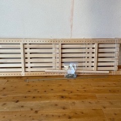 ニトリ　ハンガーラック　バラし済み　引き取り限定の画像