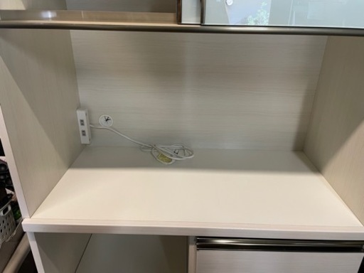 入江木工 レンジボード キッチンボード 収納家具