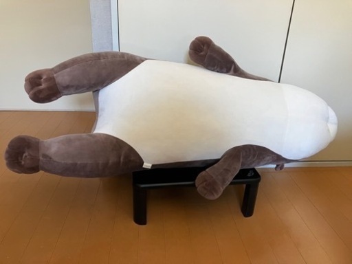 ねむねむ かわうそのくるり プレミアムねむねむ BIG カワウソ ねむねむアニマルズ 抱き枕 ぬいぐるみ 特大 グッズ