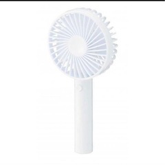 【新品未使用】卓上ハンディーファンの画像