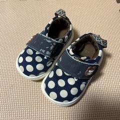 イフミーライト　水玉スニーカー　14.0cm