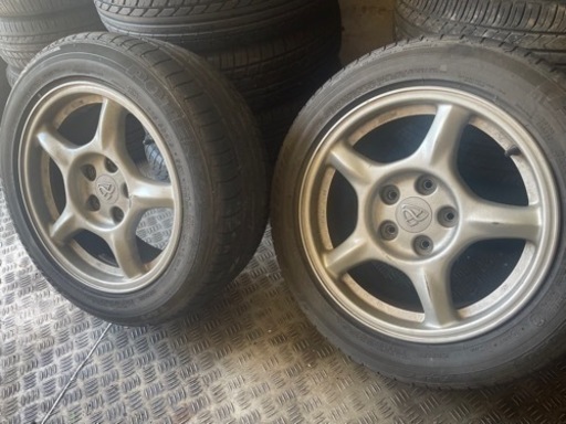 マツダ RX7 FD純正アルミホイール2本