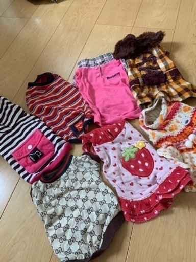 ワンちゃんお洋服　7点セット３Sサイズ