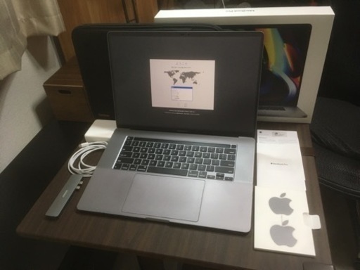 MacBookPro16（2019）Core i7/16GB/512GB/USキーボード 付属品多数