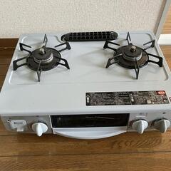 ガスコンロ　二口　リンナイ