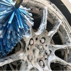 車の取れない汚れを除去します