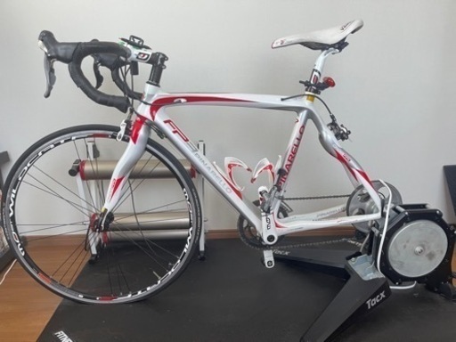 ピナレロFP3 + Tacx Flux Smart + ミノウラ三本ローラー