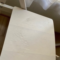 ニトリ 折りたたみデスク&チェアの画像