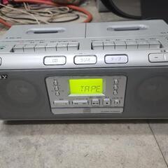 SONY　CDラジカセ　CFD-W77　中古　リサイクルショップ...