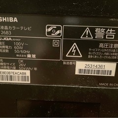 液晶テレビの画像