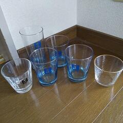 【引取者決定】木挽・霧島の焼酎グラス(6点)