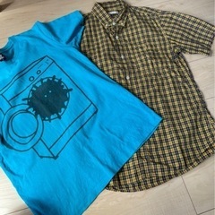 夏物メンズ　半袖５着の画像