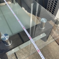 交渉中   ガラステーブルの画像