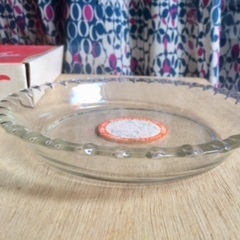 パイレックス Pyrex 耐熱ガラス器 2枚セット オーブン、電...