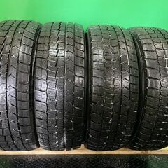 DUNLOP WINTER MAXX WM02 215/60R17 17インチ スタッドレス 4本 2019～21年製 バリ溝 C-HR ヴェルファイア等　(MTU10)クレジットカード QRコード決済可能