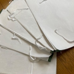三つ折り　たとう紙　5枚の画像