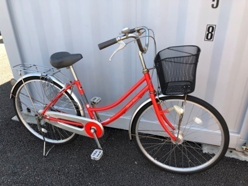 No.289  【LEDオートライト, 変速なし】★激安★ 中古自転車   26インチ 軽整備済み 安い 防犯登録 町田市 麻生区 神奈川