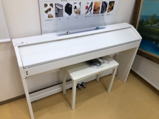 電子ピアノ　CASIO イス付き