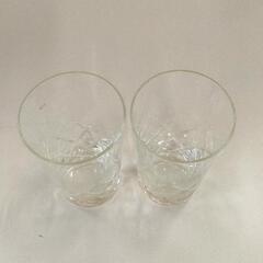 0724-040 【無料】 切子ショットグラス2個セット