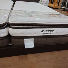 ニトリ　Nスリープハード　レッグタイプクイーンベッド【愛品倶楽部柏店】の画像