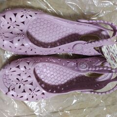 乙女フラワーサンダル