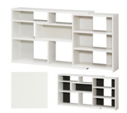 収納　棚　テレビ台　ホワイト　本棚　即日可能