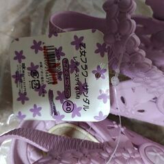 乙女フラワーサンダルの画像