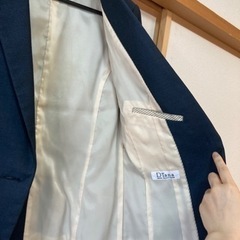【差し上げます】ジャケット 紺 Dianaの画像