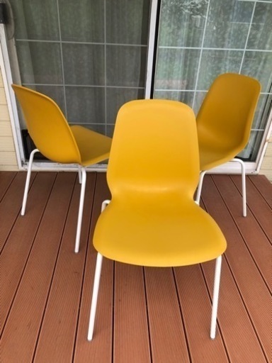IKEA シェルチェア　４脚