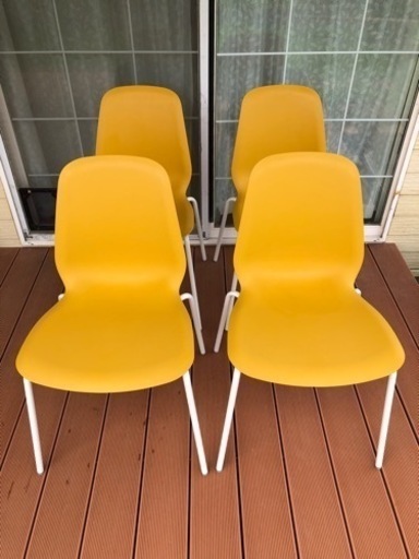 IKEA シェルチェア　４脚