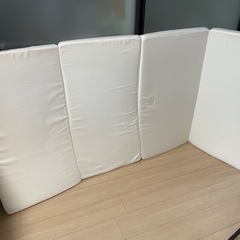 折り畳みシングルマットレスの画像