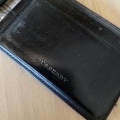 バーバリー　カード入れ　名刺入れ　パスケースの画像