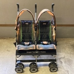 双子ベビーカー　JEEP