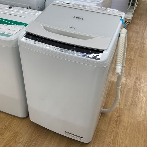 日立 洗濯機 ビートウォッシュ BW-V70A 7.0kg 2017年製 SJ397