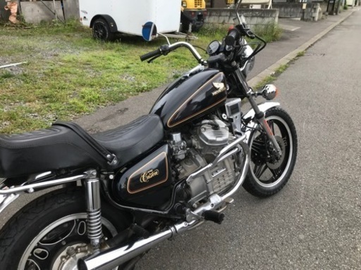 ホンダGL500走行距離39593km前後ろタイヤ新品北海道内配送可