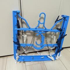 洗濯物干しハンガー　プラスチック製の画像