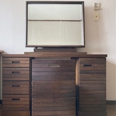 ドレッサー・チェアー・引き出し4段収納付き＊の画像