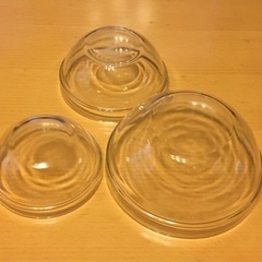 無印良品　ガラスボール　3点セットの画像
