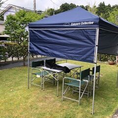 タープテント　テーブル　椅子　お譲りします。